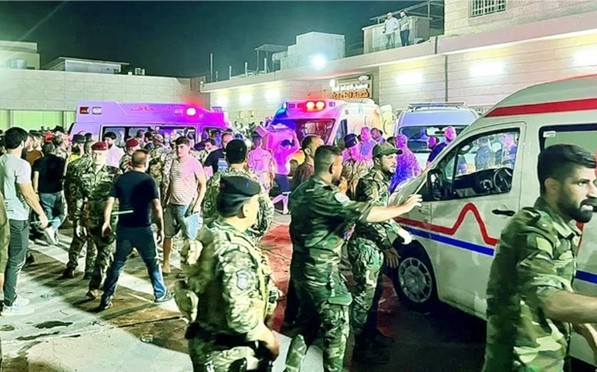 বর-কনের নাচানাচির মুহূর্তে বিয়ের অনুষ্ঠানে আগুন, নিহত ১১৩